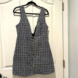 Black and white skirt/dress